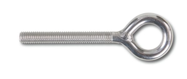 Fastening eyebolts, right thread AISI 316