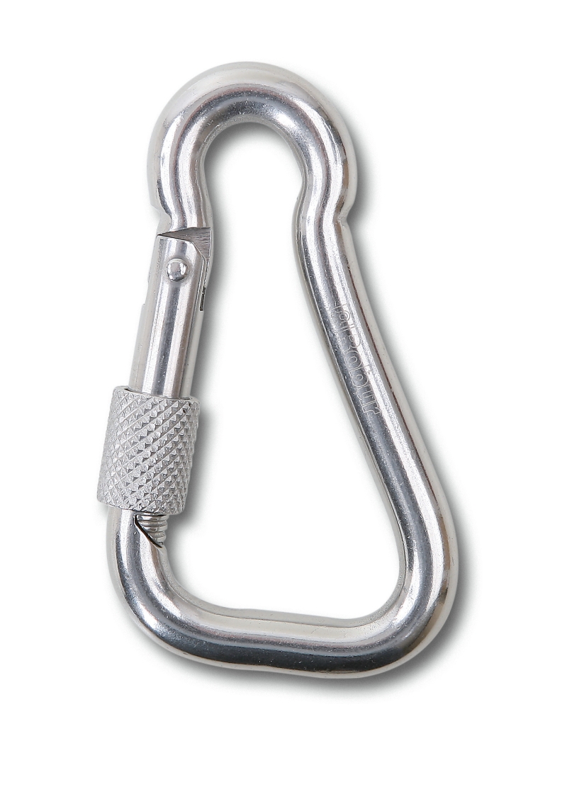 Asymmetric carabine hooks with screw nut AISI 316 category image