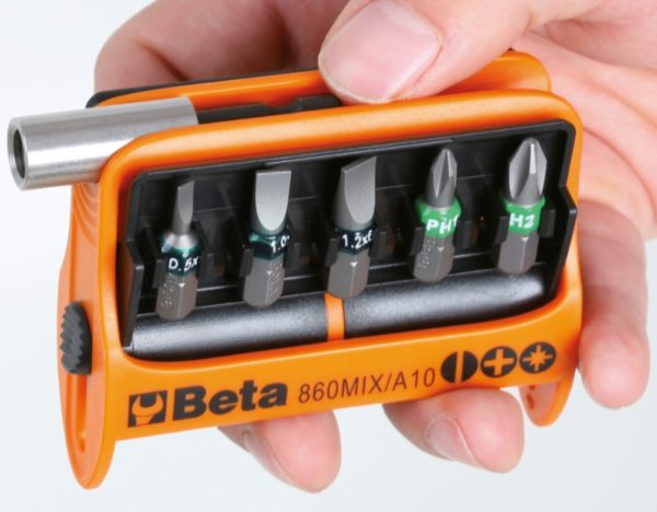 Set of 10 bits with magnetic bit holder in plastic case - Image 4