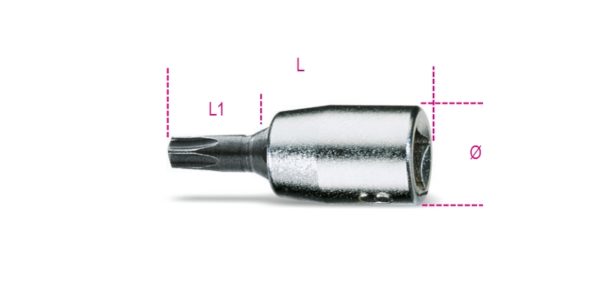 Socket drivers for Torx® head screws