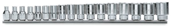 Set of 17 bi-hex hand sockets (item 910B) - Image 2