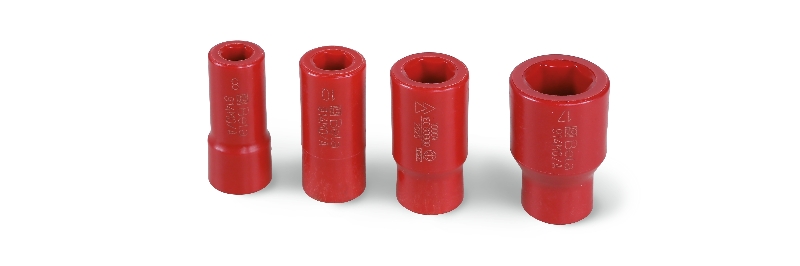 ​​Set of hexagon hand sockets, 3/8″ female drive, made from special polyamide-based technopolymers category image