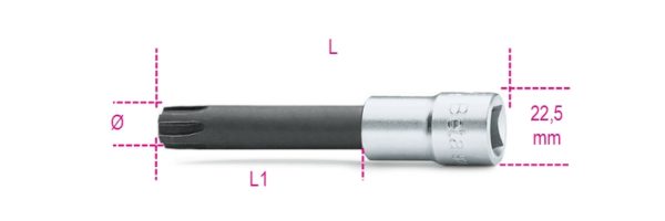 Special form socket drivers