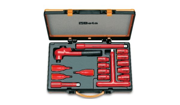 9 hexagon sockets, 3 socket drivers for hexagon screws and 4 accessories