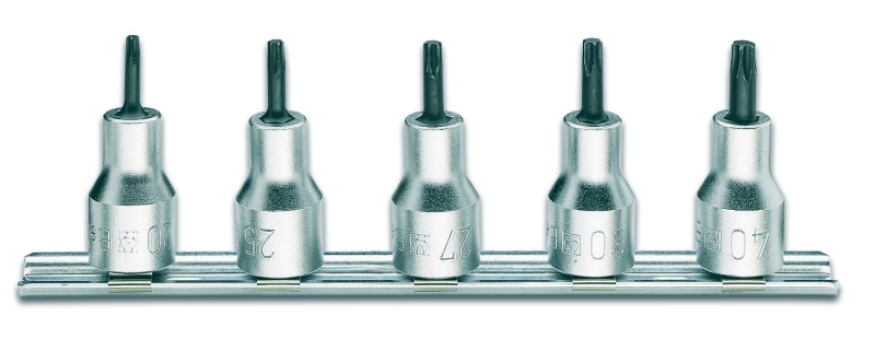 Set of 5 socket drivers for Tamper Resistant Torx® head screws (item 920RTX) on support category image
