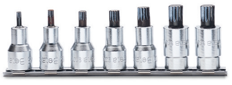Set of 7 socket drivers with XZN® profile (item 920XZN) on support category image