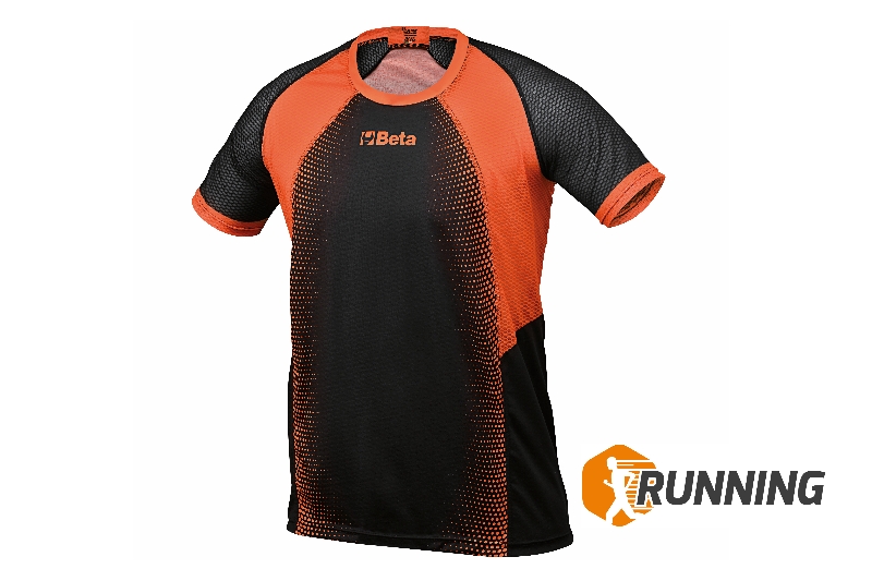 Technical jersey, made from quick-dry, breathable fabric; side mesh inserts category image