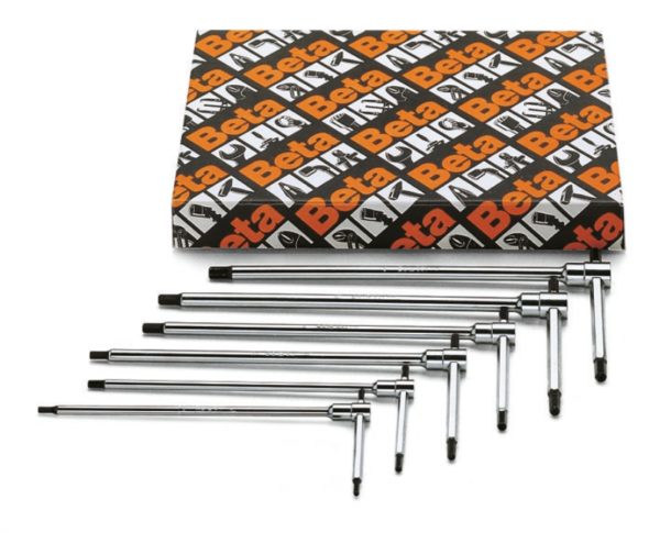 Set of 6 T-handle wrenches with three hexagon male ends (item 951AS) - Image 2