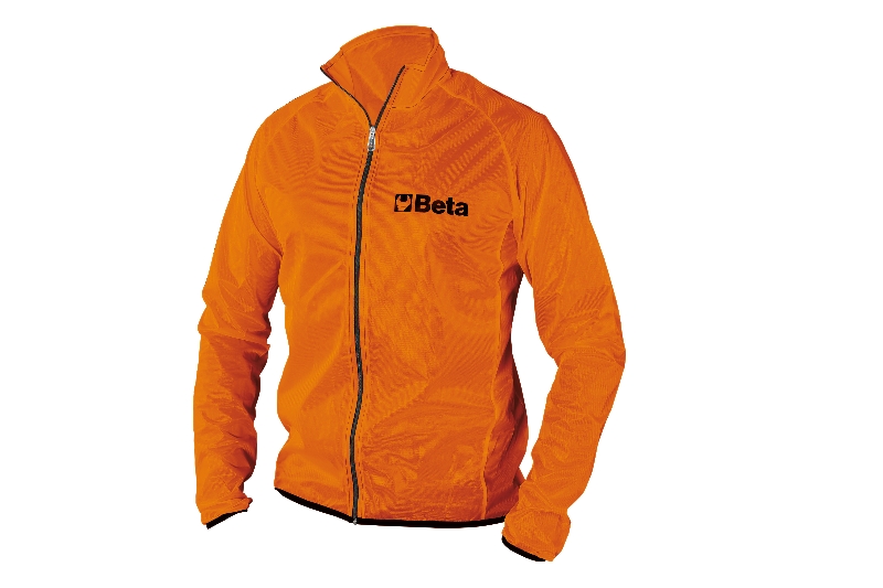 Waterproof windbreaker, long-sleeved, made of breathable fabric category image