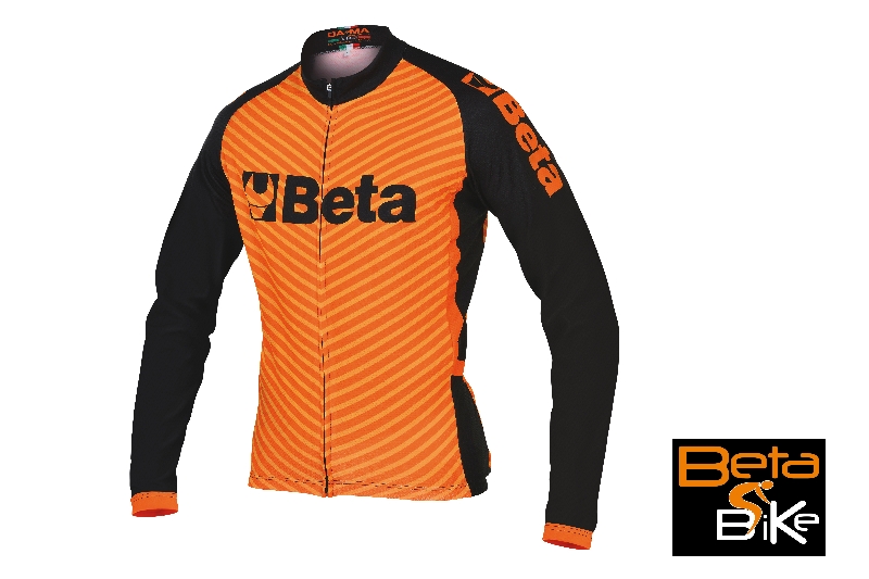 Winter jersey, breathable fabric, raised inside, long zip, three rear pockets, silicone elastic at jersey end category image