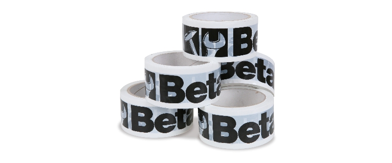 Pack of 36 rolls of packaging adhesive tape, with Beta logo, white category image