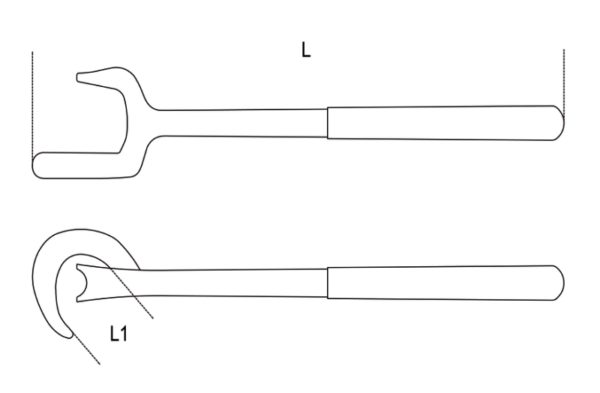Sparkproof safety valve wrench - Image 3