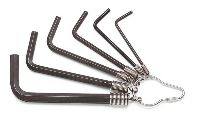 Set of 7 offset hexagon key wrenches (item 96AS) category image