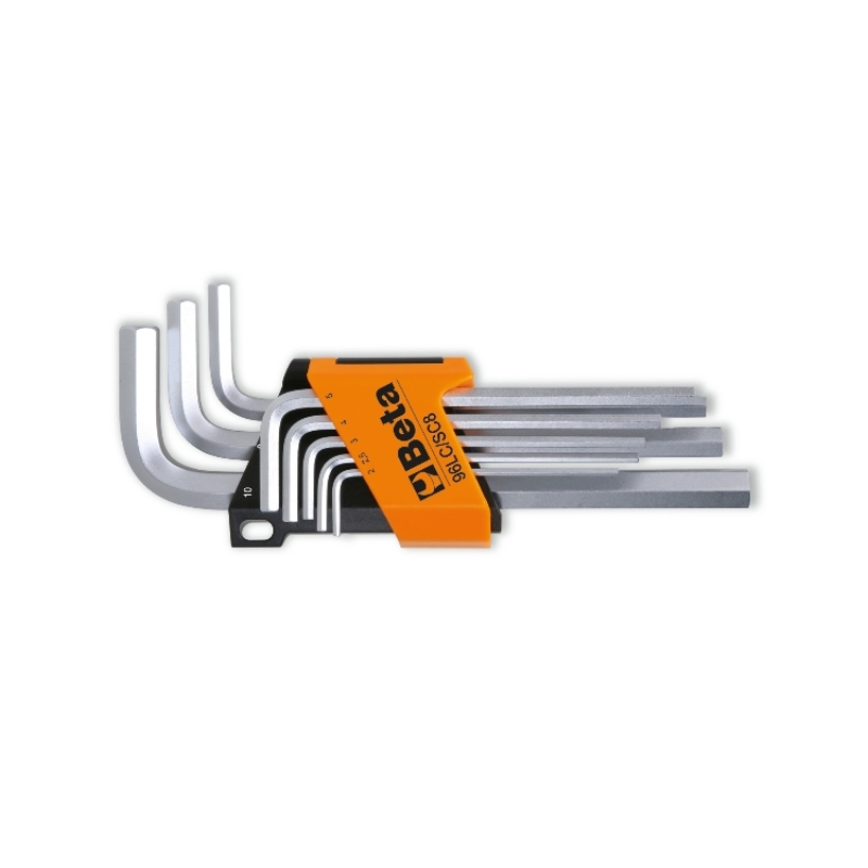 Set of 8 offset hexagon key wrenches, long series category image