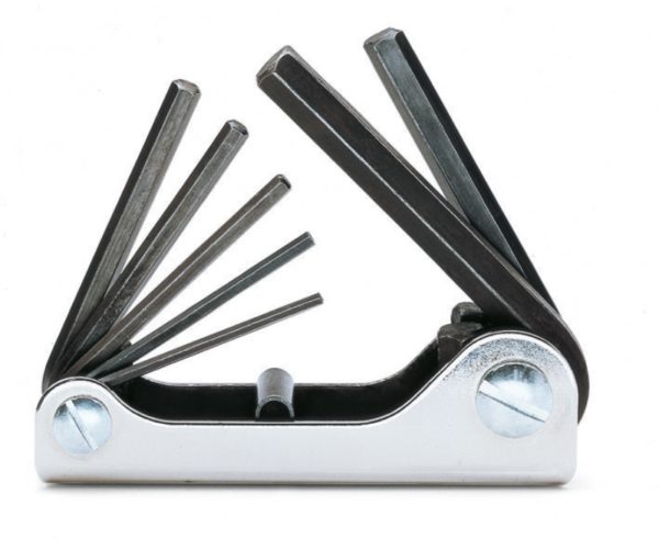 Set of 7 offset hexagon key wrenches (item 96N) - Image 2