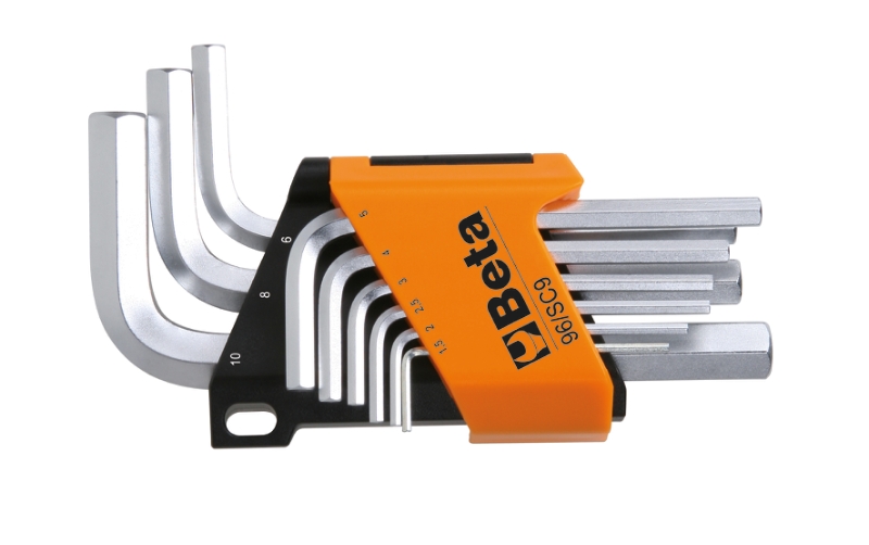 Set of 9 offset hexagon key wrenches category image