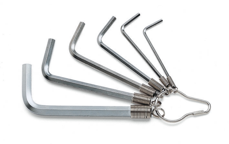 Set of 6 offset hexagon key wrenches (item 96) category image