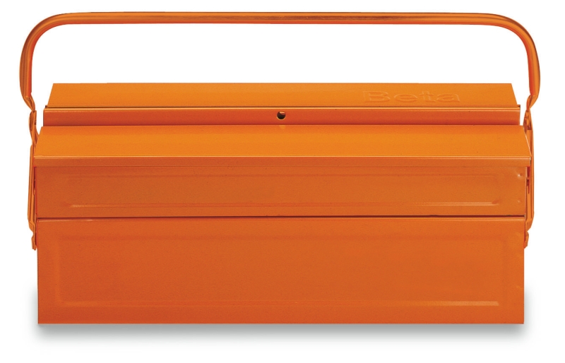 Three-section cantilever tool box, made from sheet metal category image