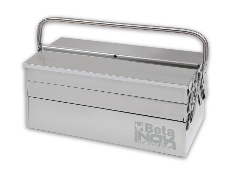 Five-section cantilever tool box, made of AISI 304 stainless steel category image