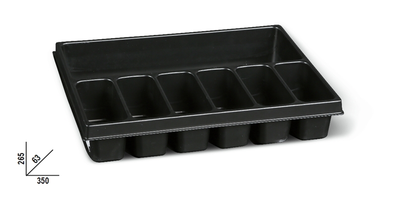 ​Thermoformed tool tray with 7 compartments, for tool boxes C99C-V3 category image