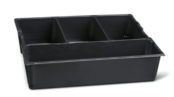 Thermoformed tote tray, 4-compartment, for tool cases C99V1 and C99V3/2C - Image 2