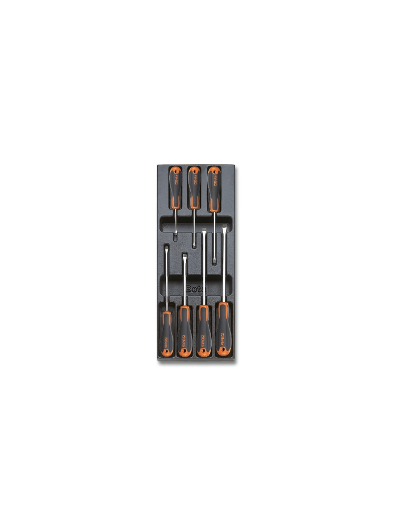Hard thermoformed tray with Beta Easy screwdrivers for slotted, Phillips® and Torx® head screws category image