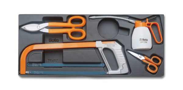 Thermoformed tray T285, empty