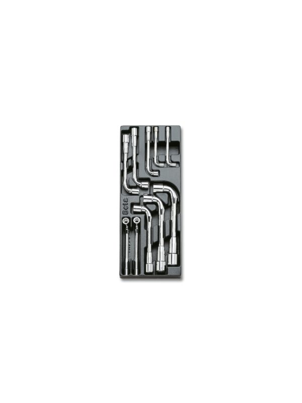 Thermoformed tray T77, empty