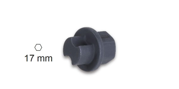 Socket for opening AdBlue® drain plugs