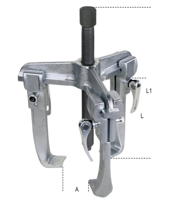 ​Three-leg universal pullers  with quick leg adjustment and closure - Image 3
