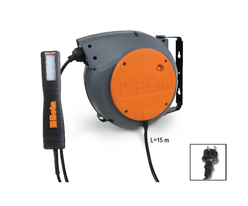 ​Automatic cable reel with LED inspection lamp, 100-240Vac category image