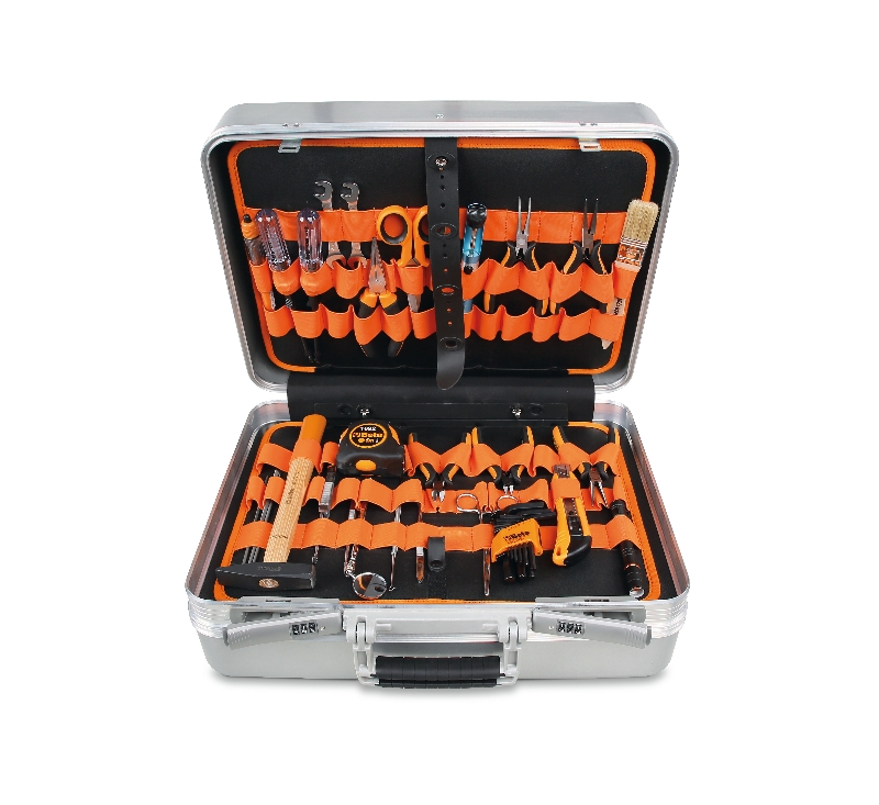 Aluminium tool cases with assortments of tools  for electronic and electrotechnical maintenance category image