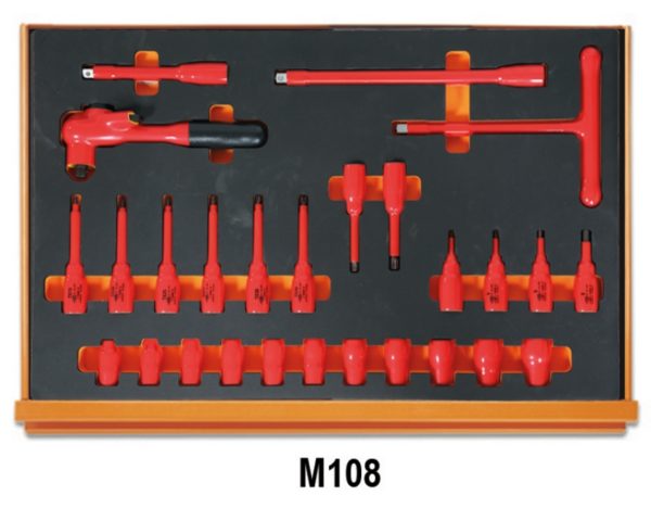 ​Assortment of 66 tools for electrotechnical maintenance, EVA foam trays - Image 3