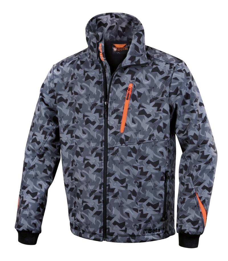 ​Softshell jacket – camouflage grey category image