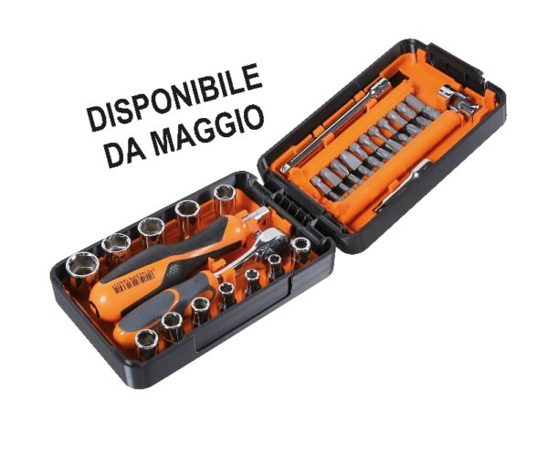 ​Assortment of 11 gear lock sockets, 21 bits and 7 accessories