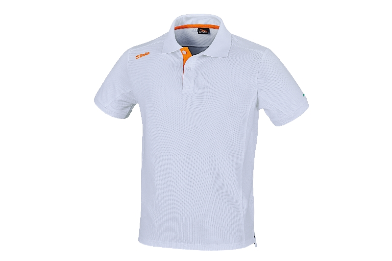 Two-button polo shirt, made of jersey cotton, 200 g/m2 category image