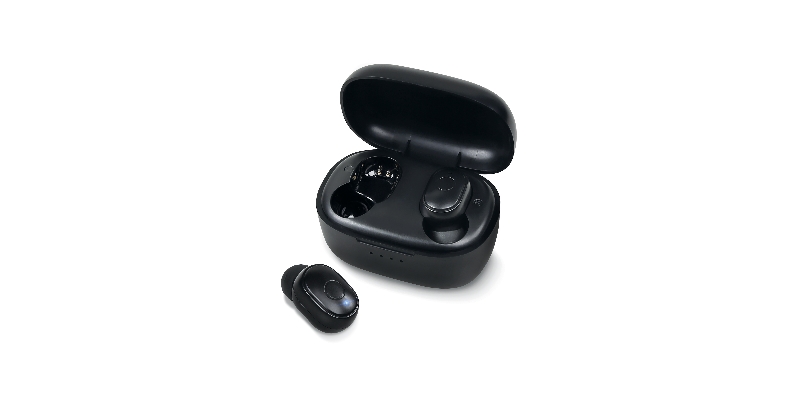 Wireless Bluetooth V5.0 earphones, with built-in microphone, magnetic charging, USB-C charging base category image