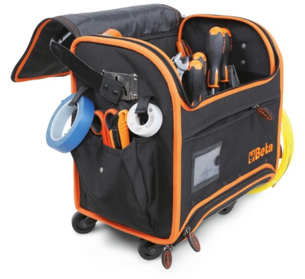 Tool trolley made from technical fabric, for electricians - Image 3