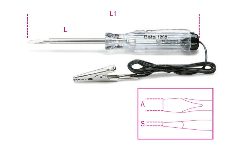 Circuit testing screwdriver 6-24V category image