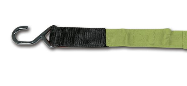 Cam buckle straps with S-hooks and eyes, LC 250 kg, high-tenacity polypropylene (PP) belt - Image 3