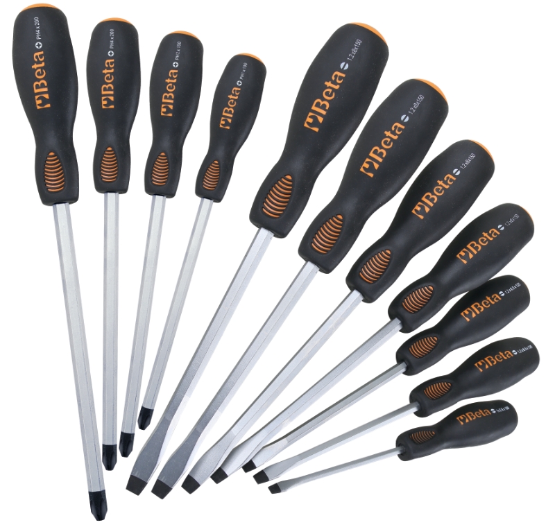 ​Set of 6 screwdrivers with steel heads category image