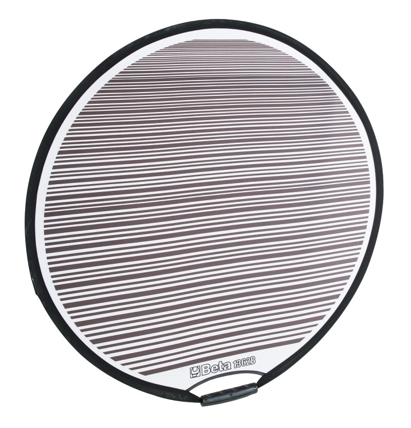 Circular dent reflector made from textile material category image
