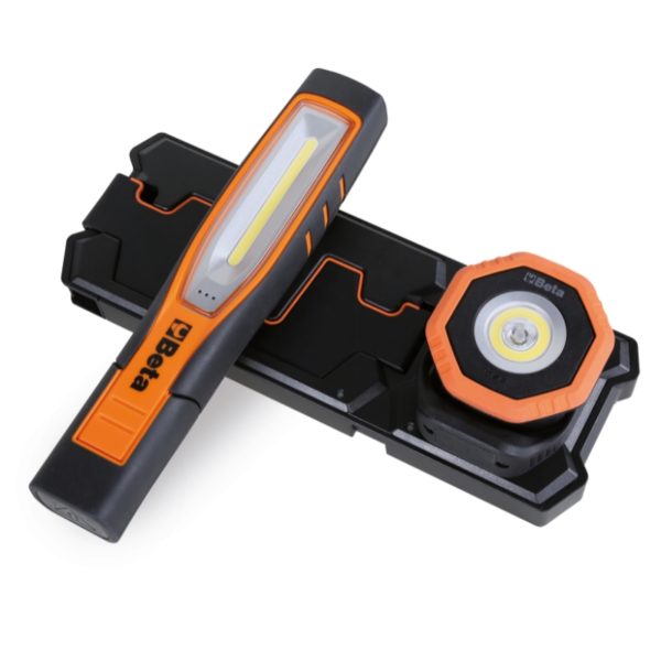 ​​Articulated pocket LED spotlight, with dual light beam and wireless charging - Image 7