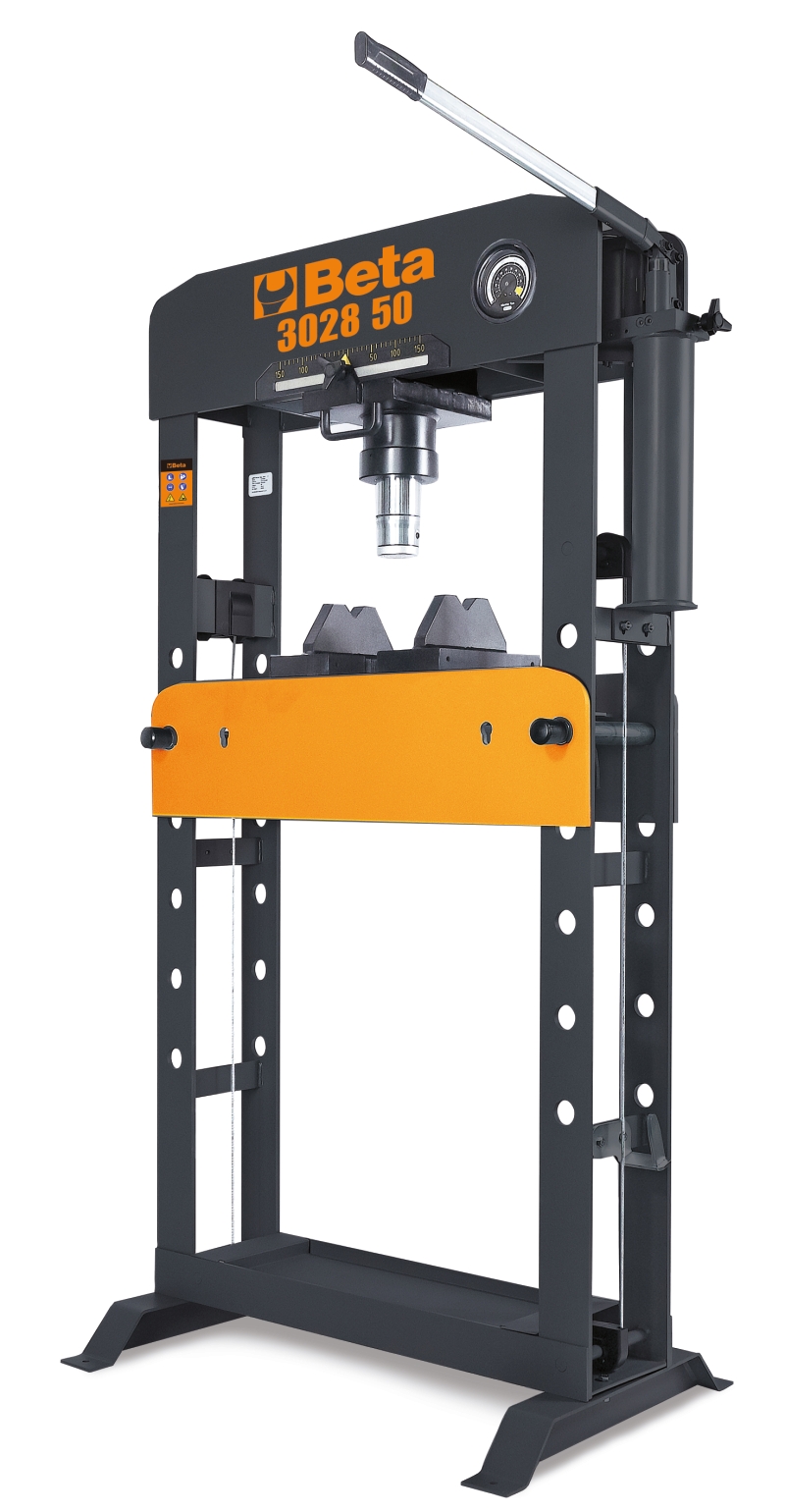 ​Hydraulic press with moving piston and hoist category image