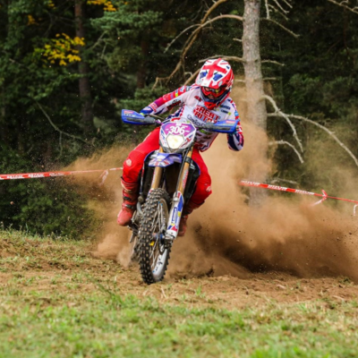 Beta is supporting Nieve Holmes in this year’s Enduro GP